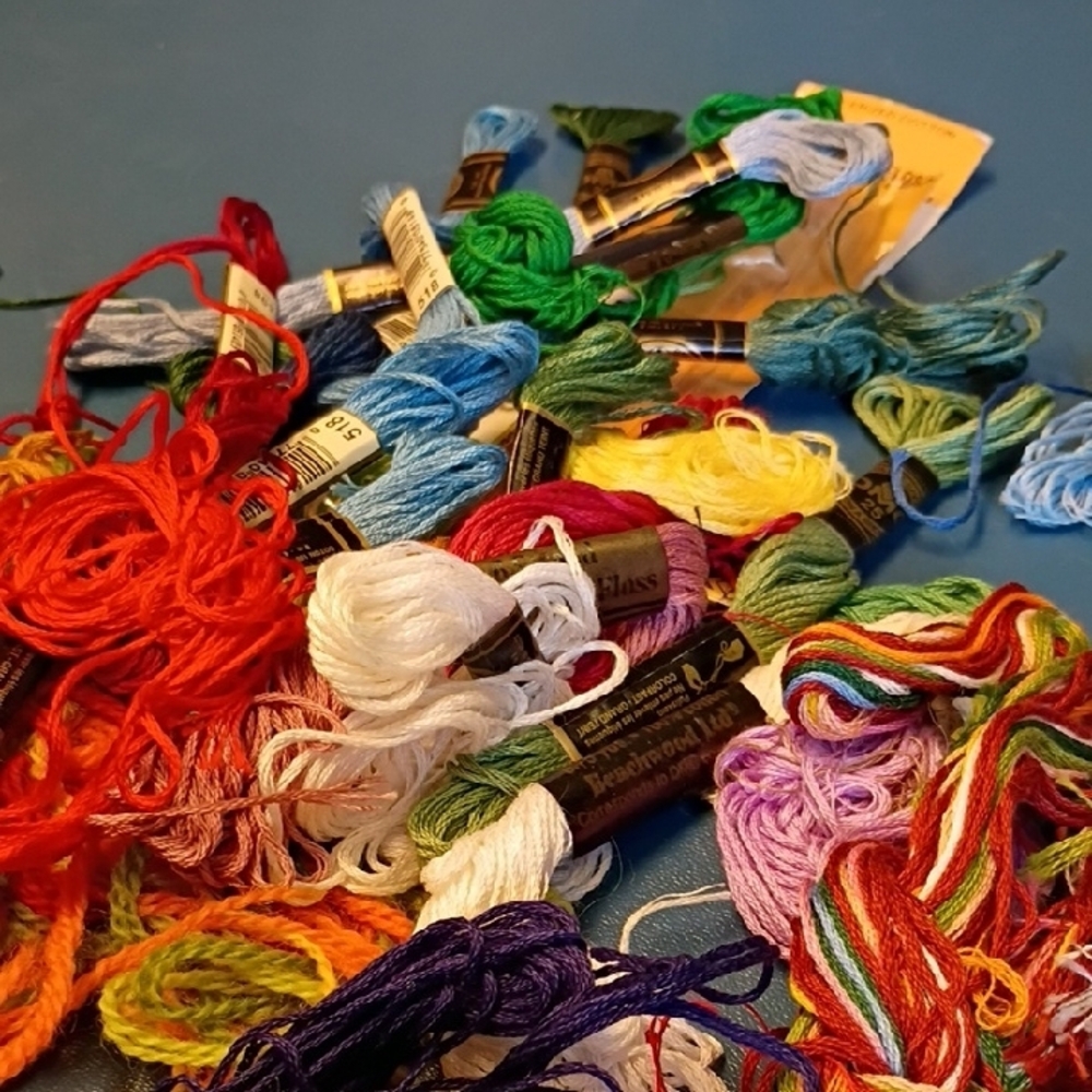 Slimsation By Multiples Colorful Embroidery Thread Set - Picture 3 of 8
